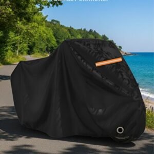 Yamaha Niken GT (Siyah-Reflektörlü) Motosiklet Brandası 4 Mevsim Koruma Örtüsü - Niken