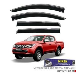 Mitsubishi L200 trition cam rüzgarlığı kromlu 2015 ve Sonrası - Niken