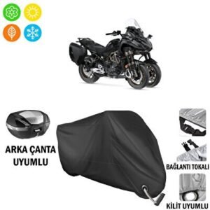 Yamaha Niken GT Branda Motosiklet Brandası Arka Çanta Bağlantı,Kilit Uyumlu SİYAH - Niken