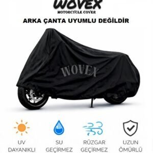 Yamaha Niken Uyumlu Motosiklet Brandası,Çantasız Model Uyumlu Branda,Siyah - Niken