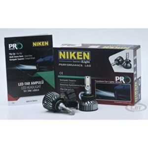 9006 LED Xenon Far Ampul Şimşek Etki Pro Serisi - Niken