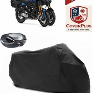 Siyah Yamaha Niken Motosiklet Brandası Arka Çanta Uyumlu,Lastikli,Bağlantı Tokalı - Niken