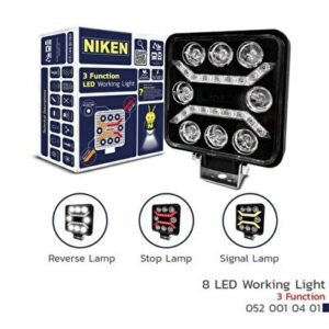 ÇALIŞMA LAMBASI PRO 8 LED 3 FONKSIYON KARE - Niken