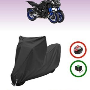 Siyah Kilit Uyumlu Yamaha Niken Uyumlu Motosiklet Brandası Su Geçirmez - Niken