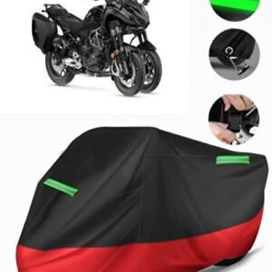 Yamaha Niken GT Uyumlu Premium Motosiklet Brandası(Kilit Uyumlu)Siyah-Kırmızı - Niken