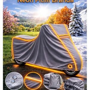 Yamaha Niken GT Uyumlu (NEON FİTİLLİ-TRNCU) Su Geçirmez Motorsiklet Brandası - Niken