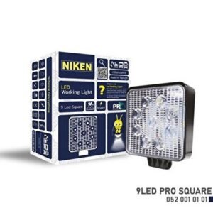 CALISMA LAMBASI 9 LEDli KARE 22-27 W - Niken