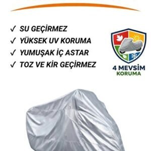Yamaha Niken Motosiklet Brandası, Motor Brandası, Gri - Niken