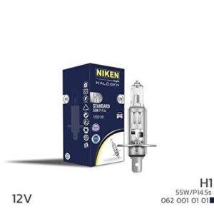 12V H1 55W Halojen Ampul P14.5S - Niken