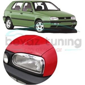 Volkswagen Golf 3 Far Çerçevesi Kromu Nikelajı - Niken