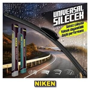Yeni Seri Renault Scenic Silecek Takımı 2010-2015 Plus Muz Tip Silecek Aparatlı - Niken