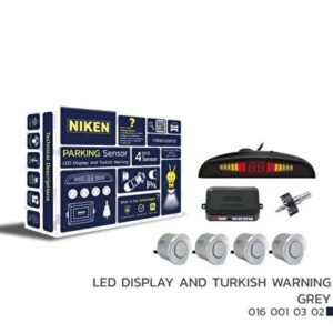 PARK SENSÖRÜ LED EKRAN VE TURKCE UYARI GRİ 22MM - Niken
