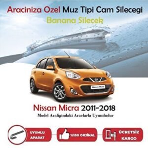 Nissan Micra Muz Silecek Takımı - Niken