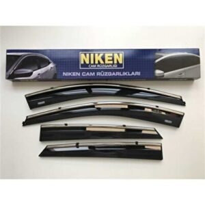 Fiat Doblo Kromlu Cam Rüzgarlığı Krom Rüzgarlık 2012-2021 - Niken