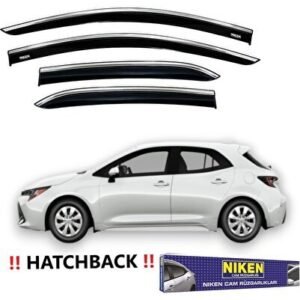 Corolla Hatcback 2019 2020 2021 2022 2023 2024 Kromlu Cam Rüzgarlığı Hatchback - Niken