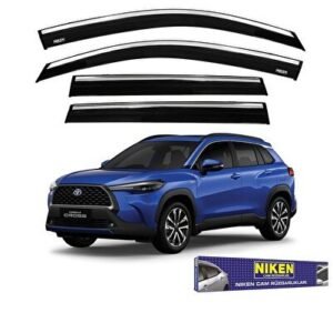 Corolla Cross 2020-2023 Kromlu Cam Rüzgarlığı Uyumlu - Niken