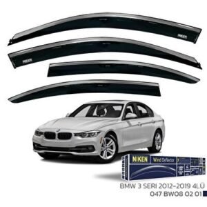 BMW 3 Serisi F30 Kromlu Cam Rüzgarlığı 2012-19 arası uyumlu - Niken