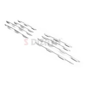 Fiat Egea Sedan ve Hatchback Krom Ön Panjur Diamond Model 8 Parça 2020 ve Üzeri (Parlak Krom) - S-Dizayn