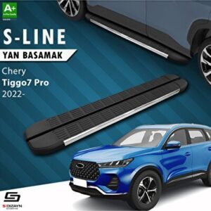 Chery Tiggo7 Pro S-Line Krom Yan Basamak 183 cm 2022 ve Üzeri - S-Dizayn (EKT-000084)