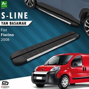Fiat Fiorino S-Line Krom Yan Basamak 173 cm 2008 ve Üzeri - S-Dizayn