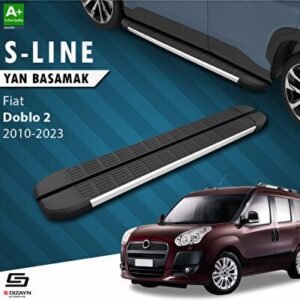 Fiat Doblo 2 S-Line Alüminyum Yan Basamak 193 cm 2010-2022 - S-Dizayn