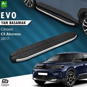 Citroën C5 Aircross Evo Krom Yan Basamak 193 cm 2017 ve Üzeri - S-Dizayn