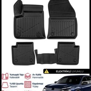 Citroën C4X Elektrikli 3D Pro Havuzlu Paspas 2023 ve Üzeri - S-Dizayn (EKT-000212)