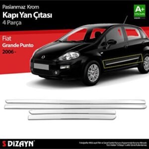 Fiat Grande Punto Krom Kapı Yan Çıtası 2006-2018 - S-Dizayn