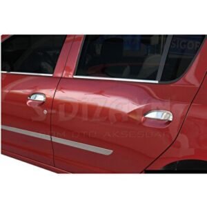 Dacia Sandero 2 Krom Cam Çıtası 4 Parça 2013-2020 - S-Dizayn