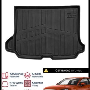 Audi Q2 3D Pro Bagaj Havuzu Üst Bagaj 2016 ve Üzeri - S-Dizayn