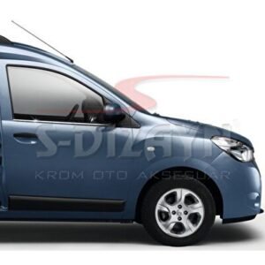 Dacia Dokker Krom Cam Çıtası 2 Parça 2013 ve Üzeri - S-Dizayn