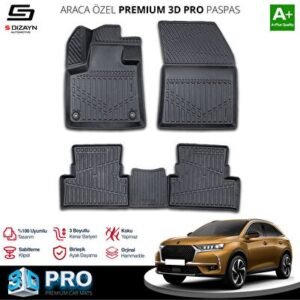 DS DS7 Crossback 3D Pro Havuzlu Paspas 2018-2022 - S-Dizayn (EKT-000786)