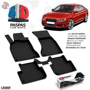 Audi A5 4D Havuzlu Paspas 2008-2016 - S-Dizayn (EKT-000825)