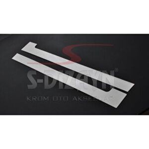Fiat Doblo Krom Sürgülü Kapı Çıtası 2 Parça 2010-2022 - S-Dizayn