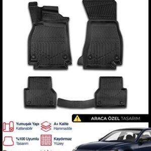 Audi A6 3D Pro Havuzlu Paspas 2018 ve Üzeri - S-Dizayn (EKT-000920)