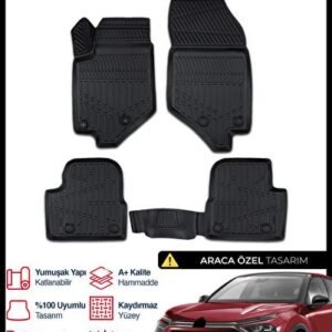 Citroën C4 3D Pro Havuzlu Paspas 2021 ve Üzeri - S-Dizayn (EKT-000938)