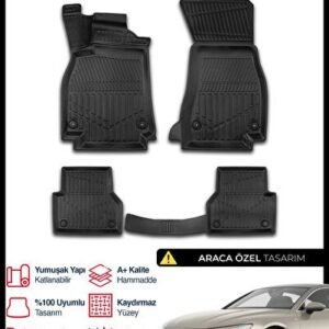 Audi A7 3D Pro Havuzlu Paspas 2018 ve Üzeri - S-Dizayn (EKT-000956)