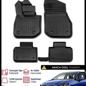 BMW 2 Serisi U06 Active Tourer 3D Pro Havuzlu Paspas 2021 ve Üzeri - S-Dizayn (EKT-000957)