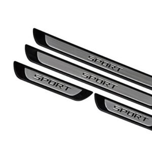 Chevrolet Aveo Sedan Krom Kapı Eşik Koruması Sport Line 2003-2010+4 Parça - S-Dizayn