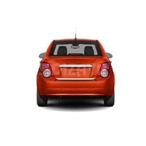 Chevrolet Aveo 2 Sedan Krom Bagaj Alt Çıtası - S-Dizayn