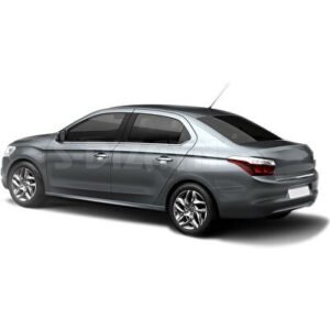 Citroën C-Elysee Krom Bagaj Alt Çıta 2013-2017 - S-Dizayn