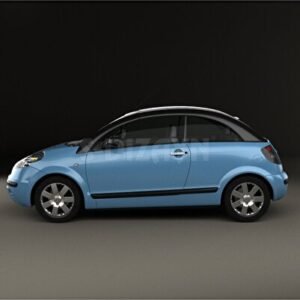 Citroën C3 Krom Kapı Kolu 2 Kapı 2002-2009 - S-Dizayn