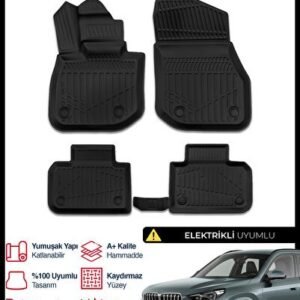 BMW IX1 3D Pro Havuzlu Paspas 2024 ve Üzeri - S-Dizayn (EKT-001704)