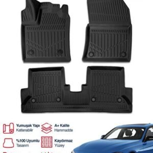 BMW 3 Serisi F30 3D Pro Havuzlu Paspas 2012-2019 - S-Dizayn (EKT-001774)