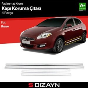 Fiat Bravo Kapı Koruma Çıtası Krom 2008-2013 - S-Dizayn