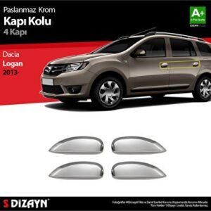 Dacia Logan Mcv Krom Kapı Kolu 4 Kapı 2013-2020 - S-Dizayn