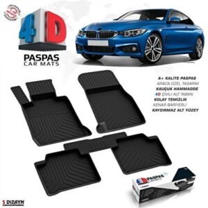 BMW 4 Serisi F36 Grand Coupe 4D Havuzlu Paspas 2013-2020 - S-Dizayn