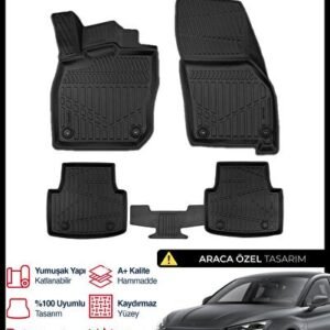 Cupra Leon 3D Pro Havuzlu Paspas 2023 ve Üzeri - S-Dizayn (EKT-002361)