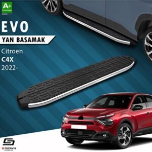 Citroën C4 X Evo Krom Yan Basamak 183 cm 2022 ve Üzeri - S-Dizayn