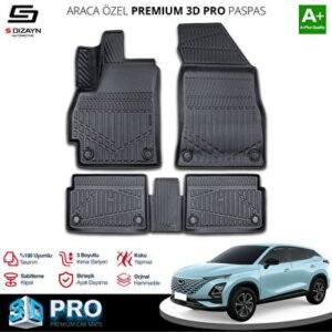 Chery Omoda 5 3D Pro Havuzlu Paspas 2022 ve Üzeri - S-Dizayn (EKT-002441)